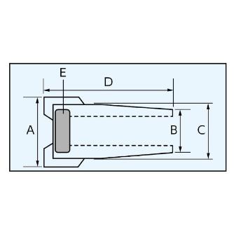 ケニス（株） セラミック培養栓 3-343 セラミック培養栓　上部外径Φ４４ｍｍ TEC-38