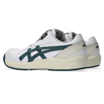 アシックスジャパン（株） 安全靴・作業靴 ウィンジョブ CP316 BOA 1273A139 ホワイト×ダークネプチューン ＷＩＮＪＯＢ　ＣＰ３１６　ＢＯＡ 1273A139.100 25.5 (CP316)