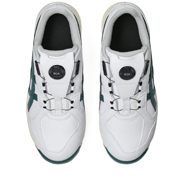 アシックスジャパン（株） 安全靴・作業靴 ウィンジョブ CP316 BOA 1273A139 ホワイト×ダークネプチューン ＷＩＮＪＯＢ　ＣＰ３１６　ＢＯＡ 1273A139.100 25.5 (CP316)