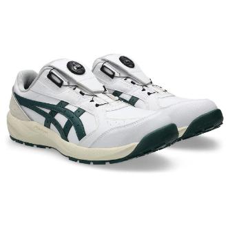 アシックスジャパン（株） 安全靴・作業靴 ウィンジョブ CP316 BOA 1273A139 ホワイト×ダークネプチューン ＷＩＮＪＯＢ　ＣＰ３１６　ＢＯＡ 1273A139.100 28.0 (CP316)