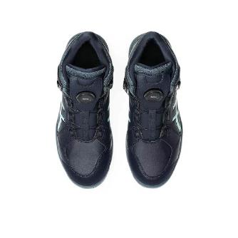 アシックスジャパン（株） 安全靴・作業靴 ウィンジョブ CP314 BOA LC 1273A177 ミッドナイト×イルミネートミント ＷＩＮＪＯＢ　ＣＰ３１４　ＢＯＡ　ＬＣ 1273A177.400 25.0 (CP314)