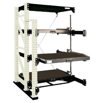 扶桑金属工業（株） スライドラック FSR スライドラック　アイボリー色 FSR10-W203R