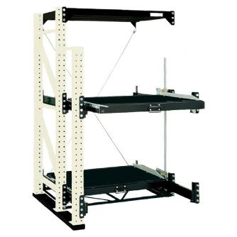 扶桑金属工業（株） スライドラック FSR スライドラック　アイボリー色 FSR20-W202R