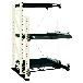 扶桑金属工業（株） スライドラック FSR スライドラック　アイボリー色 FSR20-W202R