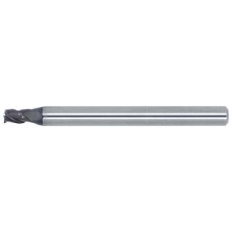 日進工具（株） 自動旋盤用ステンレス加工3枚刃エンドミル MSUS340S 自動旋盤用ステンレス加工３枚刃エンドミル MSUS340S ﾌｧｲ2X3