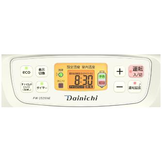 ダイニチ工業（株） 家庭用石油ファンヒーター NE 家庭用石油ファンヒーター FW-2526NE(C)