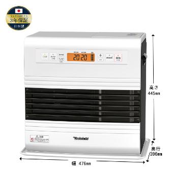 ダイニチ工業（株） 家庭用石油ファンヒーター GR 家庭用石油ファンヒーター FW-5726GR(W)