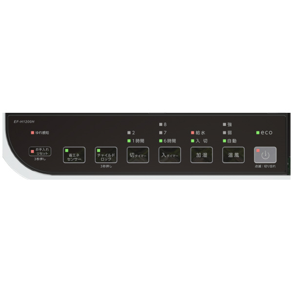 ダイニチ工業（株） セラミックファンヒーター EF セラミックファンヒーター EF-H1200H(W)