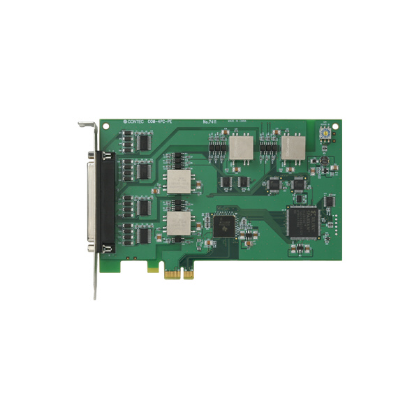 （株）コンテック 絶縁型RS－232C通信ボード 4ch COM-4P 絶縁型ＲＳ－２３２Ｃ通信ボード　４ｃｈ COM-4PC-PE