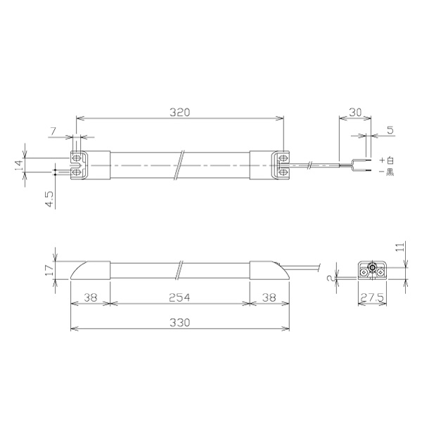 日機（株） スリム型防水LEDライト NLTシリーズ スリム型防水ＬＥＤライト NLT10-DC-S