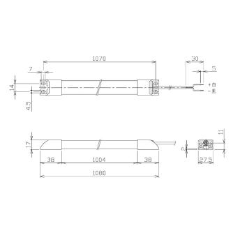 日機（株） スリム型防水LEDライト NLTシリーズ スリム型防水ＬＥＤライト NLT40-DC-S