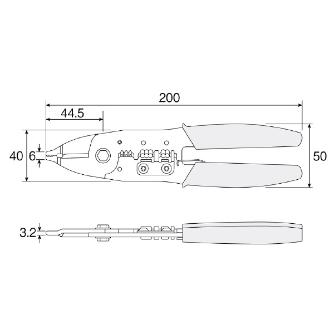 ホーザン株式会社 VVFストリッパー ＶＶＦストリッパー P-953