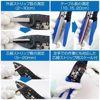 ホーザン株式会社 VVFストリッパー ＶＶＦストリッパー P-954