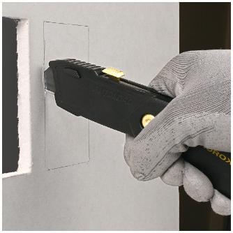 フジ矢（株） 電工ユーティリティナイフ(黒金) 折りたたみ FK12 電工ユーティリティナイフ（折りたたみ黒金 FK12-BG