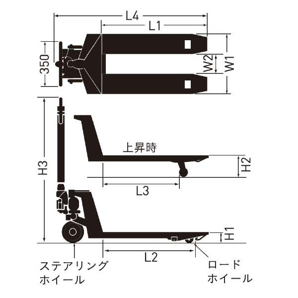 （株）をくだ屋技研 環境配慮キャッチパレットトラック 環境配慮キャッチパレットトラック PS-CP-30L-122