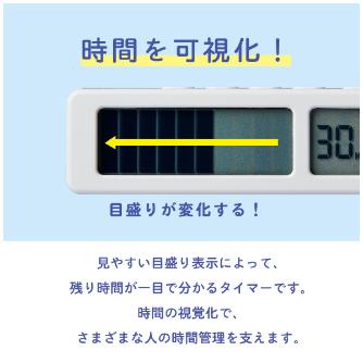 （株）キングジム ビジュアルバータイマー プチ VBT5 ビジュアルバータイマー　プチ VBT5-LY