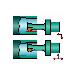 サンドビック（株） コロターンPI 旋削加工ユニット C6-PI コロターンＰＩ　旋削加工ユニット　【Ｆ】 C6-PI-32-BG11A07-100