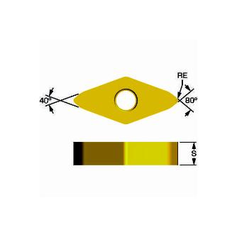 サンドビック（株） コロターンプライム チップ CP-B1208D コロターンプライム　チップ　【Ｆ】 CP-B1208D-E7 4405