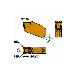 サンドビック（株） コロカットQD チップ QD-NH コロカットＱＤ　旋削加工用チップ　【Ｃ】 QD-NH-0400-0004-TF 1205