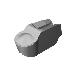 サンドビック（株） コロカットQF チップ QFU-H コロカットＱＦ端面溝入加工用チップ【Ｃ】 QFU-H-0400-RM 1205