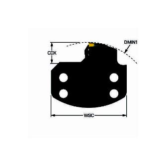 サンドビック（株） T-Max カッティングヘッド SL70-CRDC Ｔ－Ｍａｘ　旋削加工用ヘッド　【Ｆ】 SL70-CRDCL-18-06A