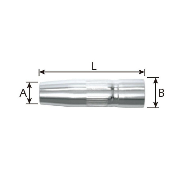 パナソニックＦＳエンジニアリング（株）溶接 CO2トーチ用ノズルS1(CR) TGN ＣＯ２トーチ用ノズルＳ１（ＣＲ） TGN00044