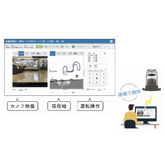 アマノ（株） ロボット床面洗浄機 HAPiiBOT EG ロボット床面洗浄機　ＨＡＰｉｉＢＯＴ EG-2RX-Li