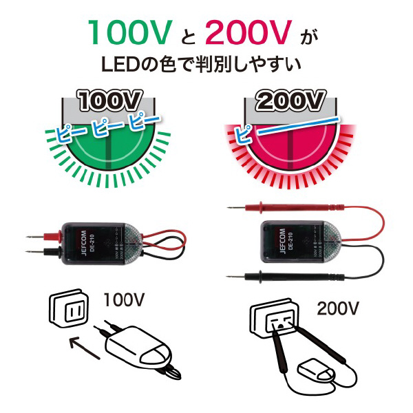 ジェフコム（株） サウンドエレチェッカー DE サウンドエレチェッカー DE-210