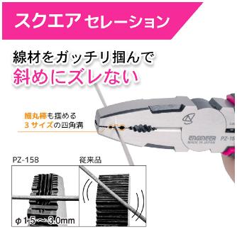 （株）エンジニア ネジザウルスMk-II PINK＆BLACK ネジザウルスＭｋ－ⅡＰＩＮＫ＆ＢＬＡＣＫ PZ-158P