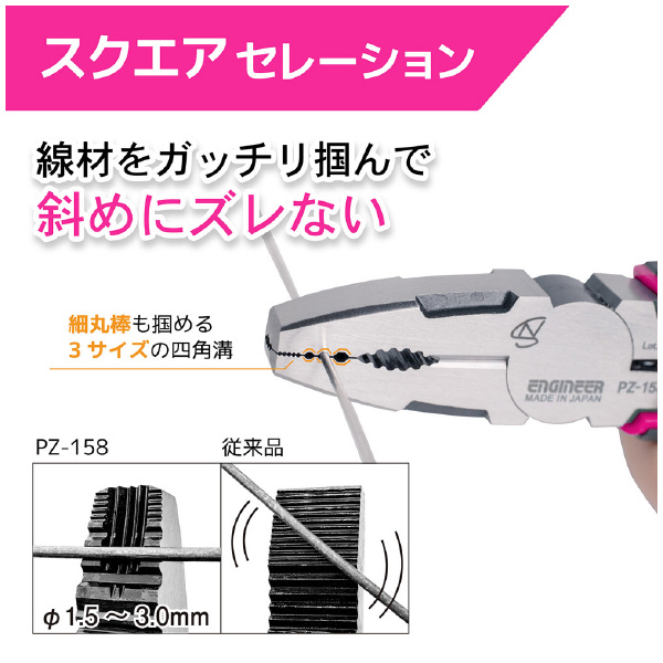 （株）エンジニア ネジザウルスMk-II PINK＆BLACK ネジザウルスＭｋ－ⅡＰＩＮＫ＆ＢＬＡＣＫ PZ-158P
