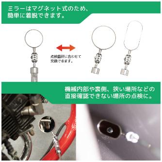 （株）エンジニア 検査鏡セット SL 検査鏡セット SL-200