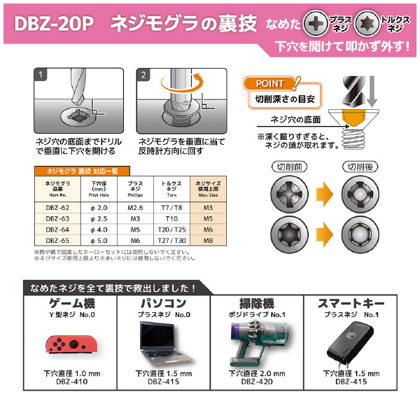 （株）エンジニア 合体工具8点セット PINK＆BLACK 合体工具８点セット　ＰＩＮＫ＆ＢＬＡＣＫ DXZ-09P