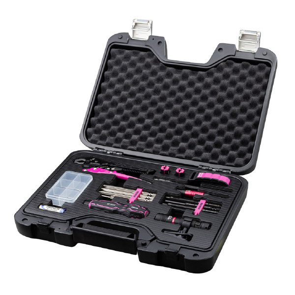 （株）エンジニア ネジレスQセット DXZ ネジレスＱセット　ＰＩＮＫ＆ＢＬＡＣＫ DXZ-10P