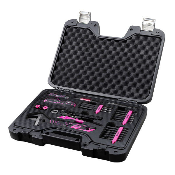 （株）エンジニア ネジレスQセット DXZ ネジレスＱセット　ＰＩＮＫ＆ＢＬＡＣＫ DXZ-11P