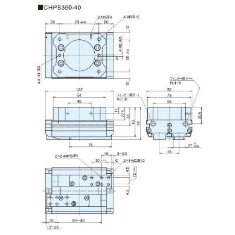 ＮＫＥ（株） ウルトラフォースシリーズ ウルトラフォース　軽量高出力エアチャック CHPS360-40
