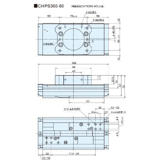 ＮＫＥ（株） ウルトラフォースシリーズ ウルトラフォース　軽量高出力エアチャック CHPS360-80
