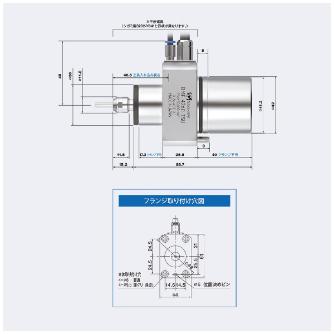 （株）ナカニシ フランジモータスピンドル BMF フランジモータスピンドル BMF-4260-TSU