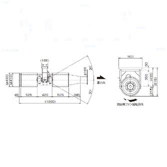 （株）鎌倉製作所 搬送ファン AHDF 搬送ファン AHDF-302S1 ｻﾝｿｳ200V
