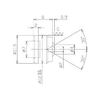 日機（株） ポイントフィットノズル(埋め込み型) NND12 ポイントフィットノズル（埋め込み型） NND12