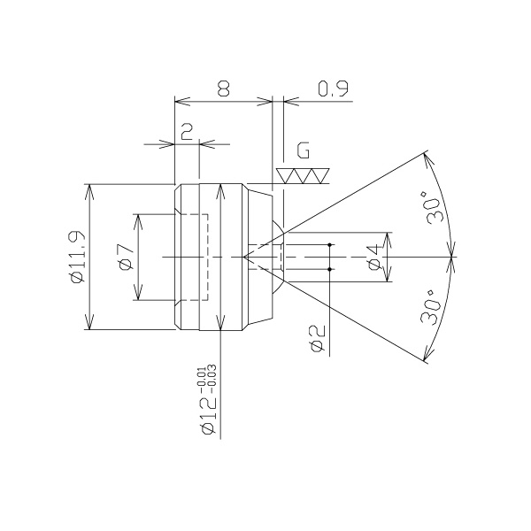 日機（株） ポイントフィットノズル(埋め込み型) NND12 ポイントフィットノズル（埋め込み型） NND12