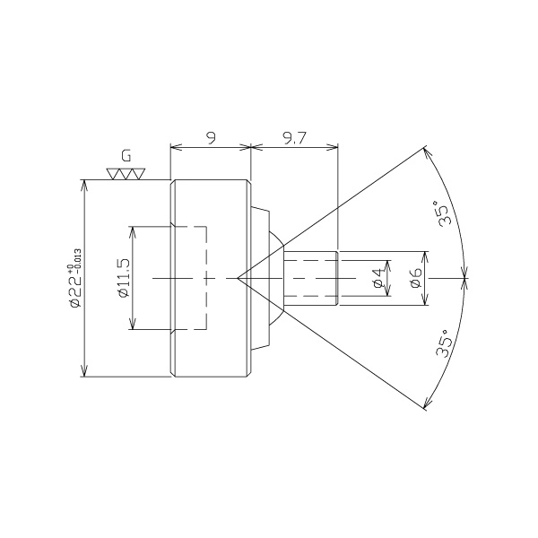 日機（株） ポイントフィットノズル(埋め込み型) NND22 ポイントフィットノズル（埋め込み型） NND22