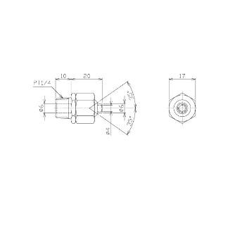 日機（株） ポイントフィットノズル(超高圧型) NNPT ポイントフィットノズル（超高圧型） NNPT1/4H-20