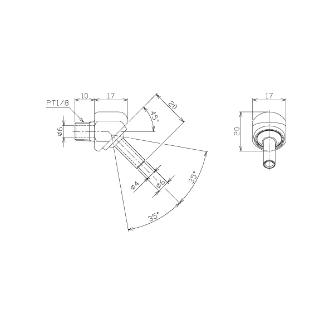 日機（株） ポイントフィットノズル(傾斜型) NNPT ポイントフィットノズル（傾斜型） NNPT1/8B-20