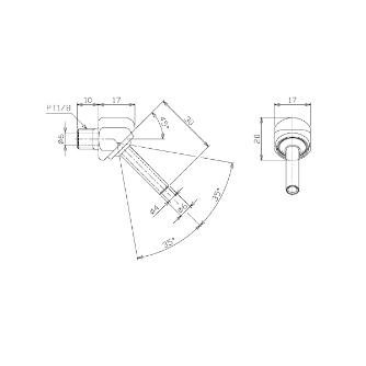 日機（株） ポイントフィットノズル(傾斜型) NNPT ポイントフィットノズル（傾斜型） NNPT1/8B-30