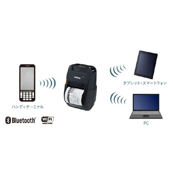 ブラザー工業（株） 感熱モバイルプリンター(3インチ対応) RJ 感熱モバイルプリンター RJ-3235B-L