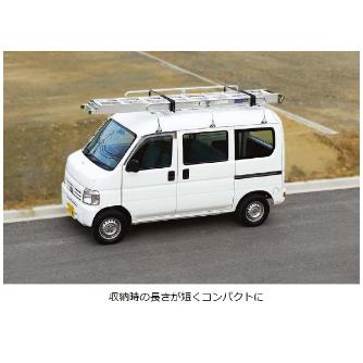 長谷川工業（株） アルミサヤ管式3連はしご HD3 アルミサヤ管式３連はしご HD3-58b