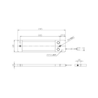 日機（株） 面発光LEDライト NLU 面発光ＬＥＤライト NLU05-DC-1M