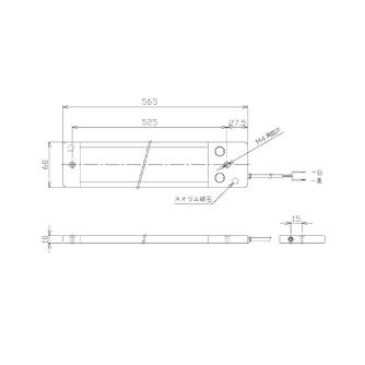日機（株） 面発光LEDライト NLU 面発光ＬＥＤライト NLU20-DC-1M