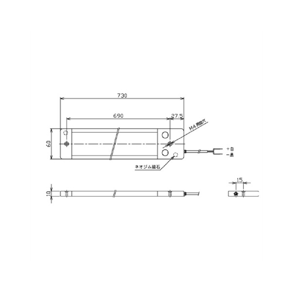 日機（株） 面発光LEDライト NLU 面発光ＬＥＤライト NLU30-DC-1M