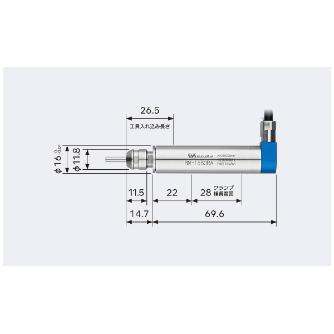 （株）ナカニシ CNC自動旋盤用ストレートモータスピンドル BM-1680RA モータスピンドル BM-1680RA Motor Spindle